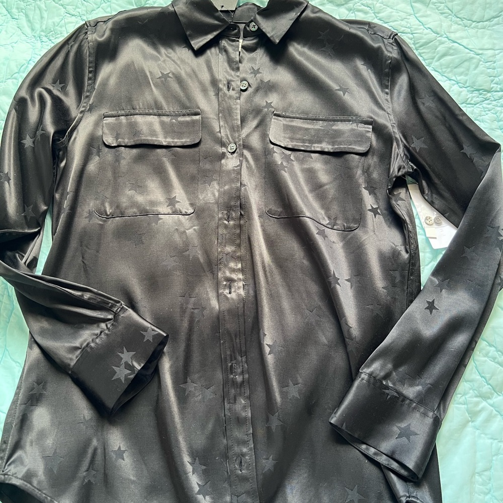 Equipment Tabitha Simmons Midnight Star Blouse. NWT. Size XS